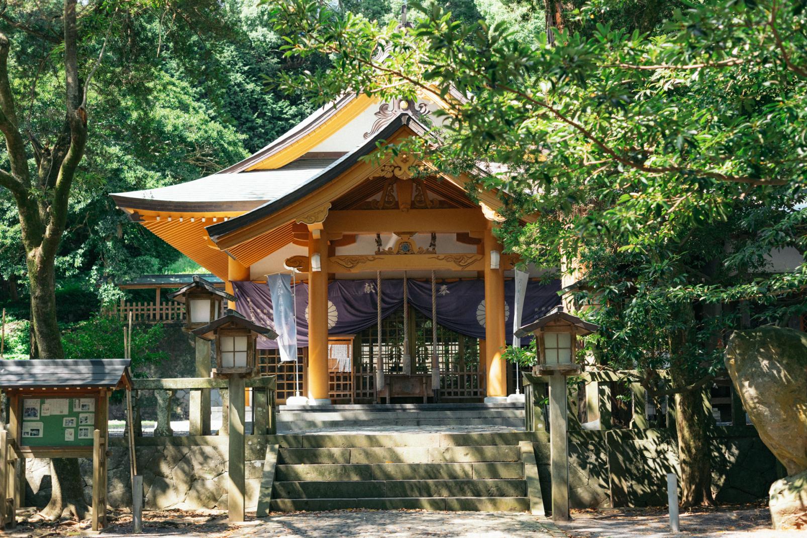 住吉神社の夫婦クスノキ